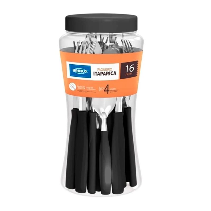 Juego-de-cubiertos-16-piezas-itaparica-negro-BRINOX-0