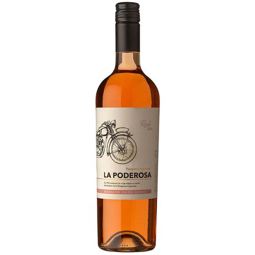 Vino Syrah Rosado LA PODEROSA