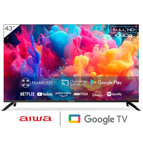 Smart TV Led 43" AIWA Mod. AW-43B4SMFL Google Tv