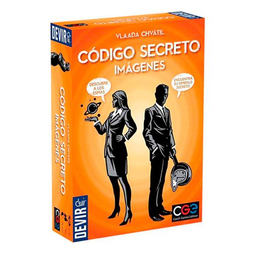 Código secreto imágenes juego de mesa DEVIR