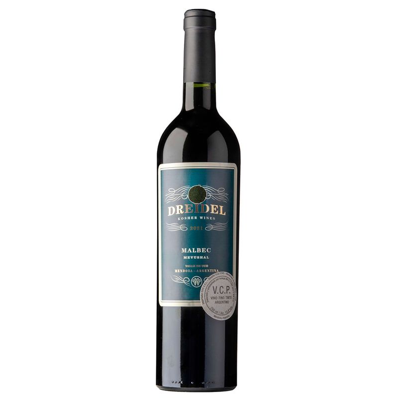 Vino-Tinto-Malbec-DREIDEL-Mevushal-Kosher-750-ml-0