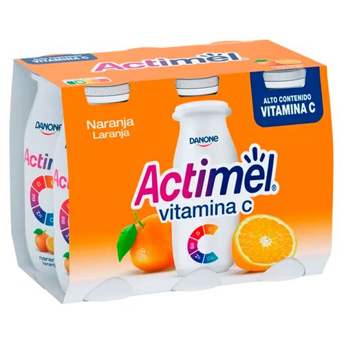 Leche Fermentada ACTIMEL Naranja Vitamina C 600 g