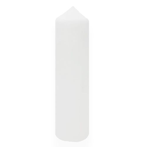 Velón Blanco 4x15 cm 640