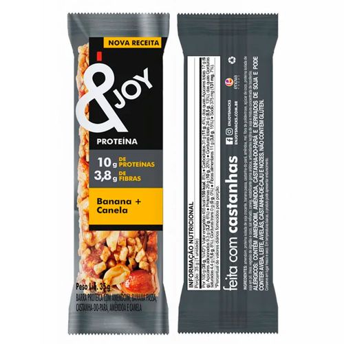 Barras Cereal Proteins & Joy Banana y Canela 35 g