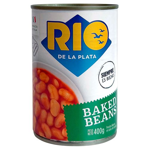 Porotos Blancos en Salsa de Tomate RIO DE LA PLATA 400 g