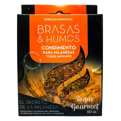 Condimento para Milanesa Ahumado BRASAS & HUMOS 60 g