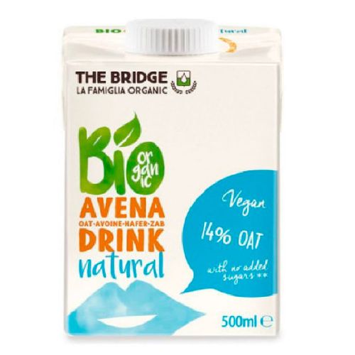 Bebida Avena THE BRIDGE Orgánica 500 ml