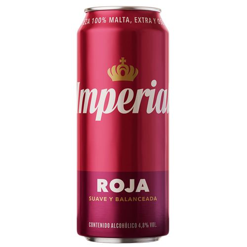 Cerveza IMPERIAL roja la. 473 ml