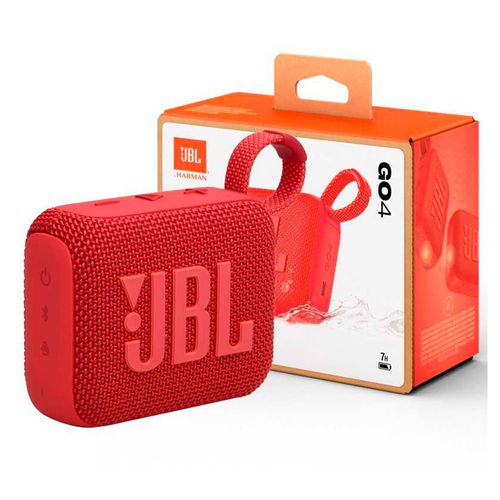 Parlante Bluetooth JBL Go 4 Rojo