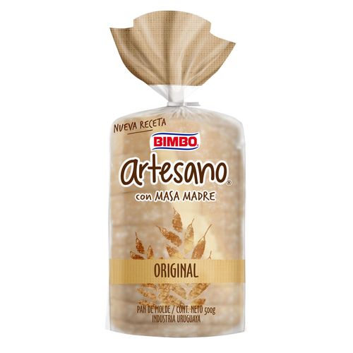 Pan blanco BIMBO artesano 540 g
