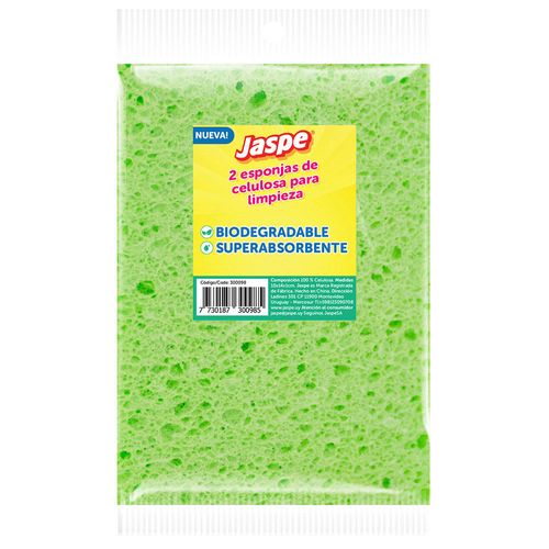 Esponja de celulosa JASPE x 2 unidades