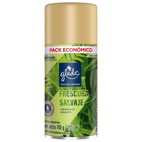 Desodorante Ambiente GLADE Automático Frescura Salvaje Repuesto