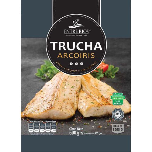 Trucha Arcoiris filete 500 g