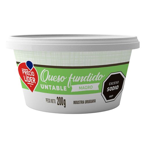 Queso untable magro PRECIO LÍDER 200 g