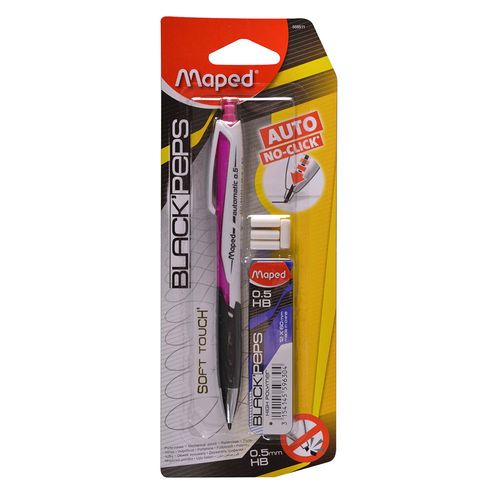 Portaminas MAPED + minas 0.5 mm