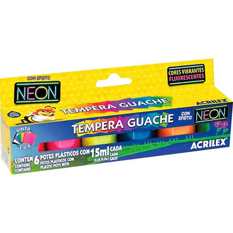 Tempera-ACRILEX-caja-con-6-colores-neon-15-ml-0