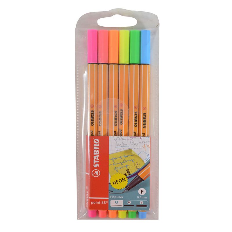 Marcador-STABILO-Point-88-6un-fluo-0