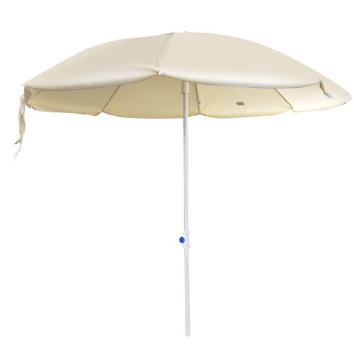 Sombrilla de playa jumbo flex natural 2,2 m