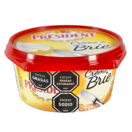 Queso Crema Brie PRESIDENT 125 g