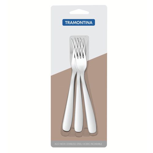 Tenedores de postre 3 piezas TRAMONTINA