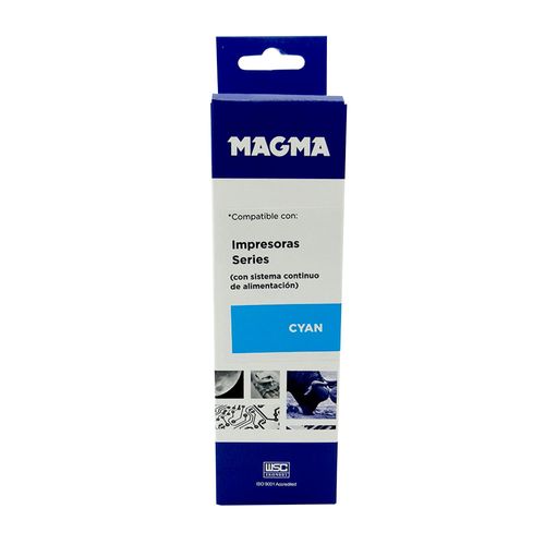 Botella MAGMA para HP 100 ml Mod. CISS HP51/52 cyan
