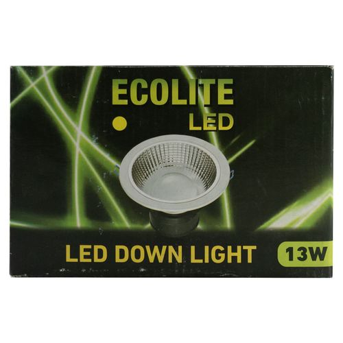 Luminaria ECOLITE LED Downlight 13W