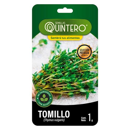 Sobre de semilla de tomillo QUINTERO 1 g