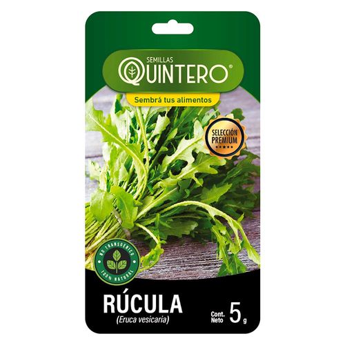 Sobre de semilla de rúcula QUINTERO 5 g