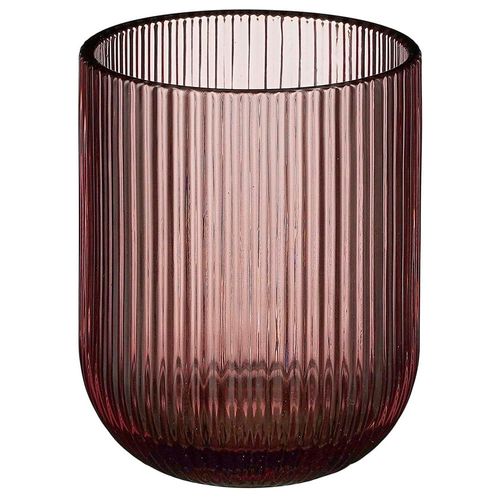 Vaso de vidrío 95 x 75 cm bordeaux
