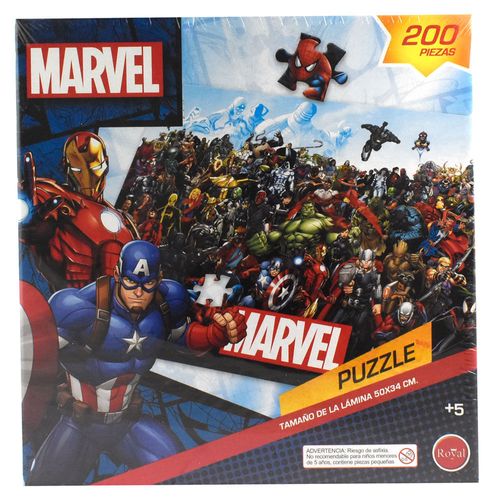 Marvel puzzle 200 piezas