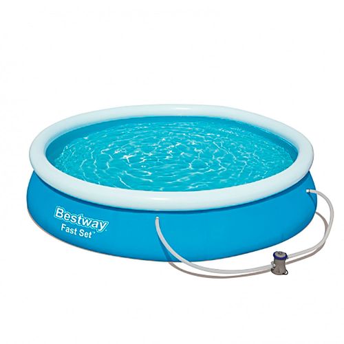 Piscina gomón BESTWAY 366x76 cm 5600 L con bomba y filtro