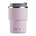 Vaso-Termico-Cafe-Acero-Inoxidable-355-ml-Rosa-con-Tapa-0
