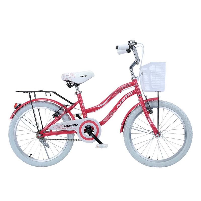 Bicicleta-KIOTO-Rod-20-Coral-Blanca-acero-con-canasto-0