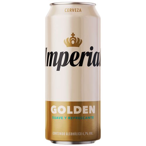 Cerveza IMPERIAL golden 473 ml