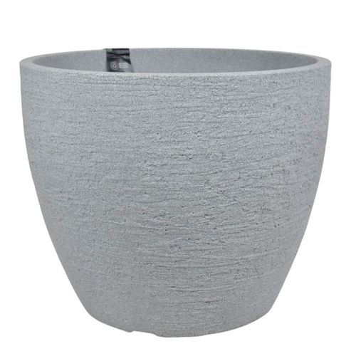 Maceta en Poliresina línea Europa 52 x 35 x 42 cm Granito