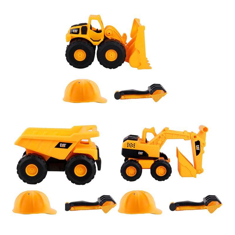 Cat-set-vehiculo-26-cm-casco-y-herramientas-0