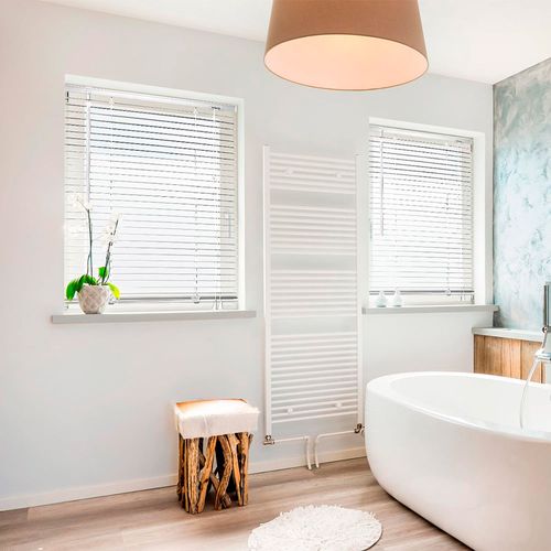 Persiana Veneciana de PVC 90x180 cm blanco