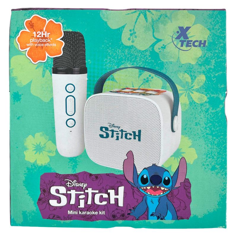 Karaoke-XTECH-Stitch-XTS-D622ST-Parlante---Microfono-DISNEY-0