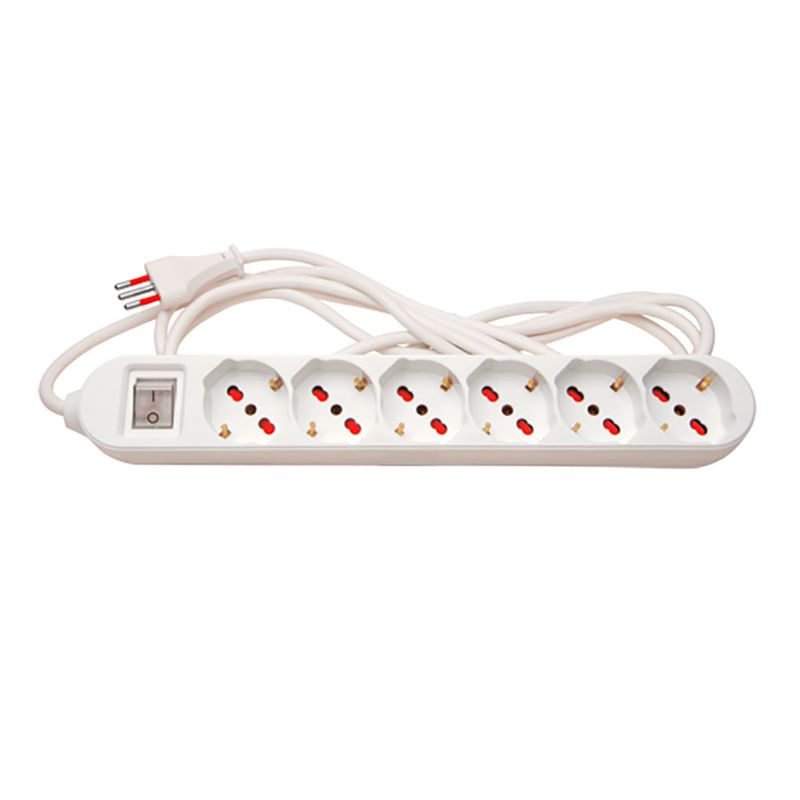 Prolongador-VIVION-6-Schuko-Ficha-10m-0