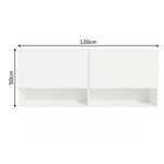 Mueble-Aereo-2-Puertas-2-Nichos-Blanco-120x31x50-cm-1