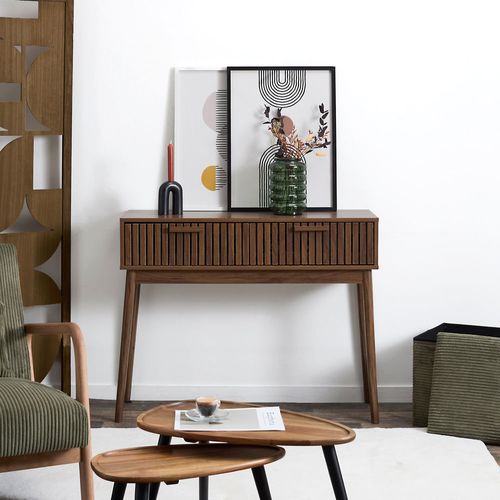 Mesa Consola Klaus 2 Cajones 100x35x80 cm