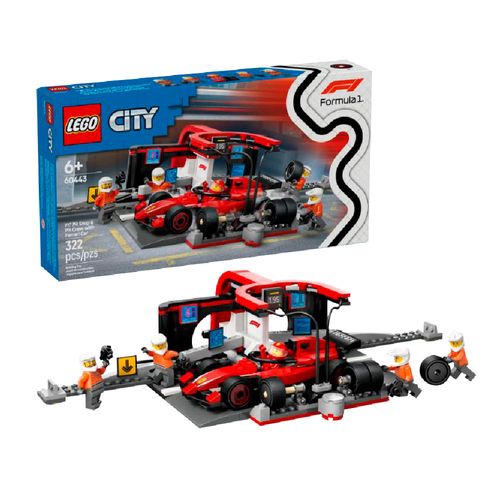 LEGO City F1 para Box de F1