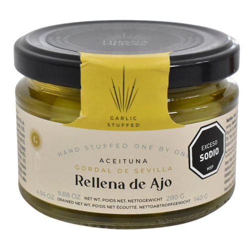 Aceitunas Gordal Rellenas Ajo Don Gastronom 280 g