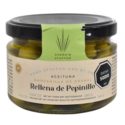 Aceitunas Manzanilla con Pepinillo Don Gastronom 280 g