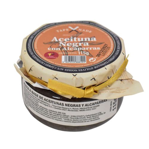 Tapenade Aceituna Negra y Alcaparra Don Gastronom 115 g