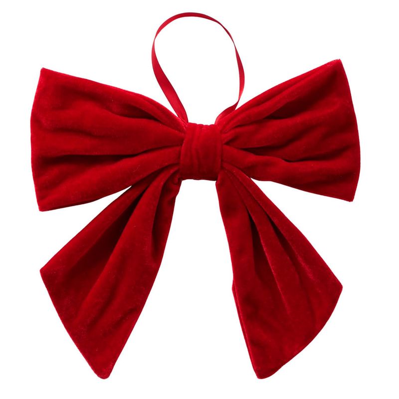 Lazo-de-navidad-26x25-cm-cm-Rojo-2058934-0
