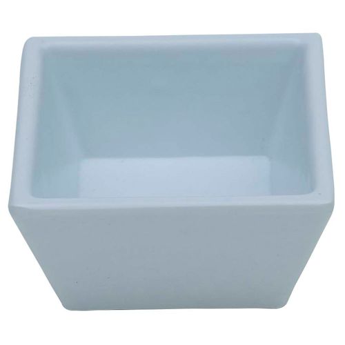 Bowl melamina blanco cuadrado 5,6 x 2,8 cm