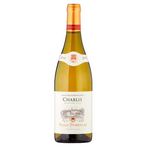 Vino Blanco Chablis PIERRE PONNELLE 750 ml