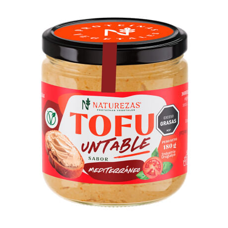 Tofu Untable Mediterráneo NATUREZAS 180 g