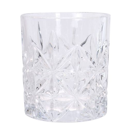 Set x 4 vasos de vidrio bajos